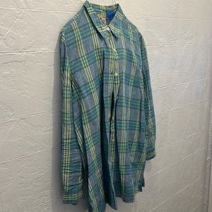 Blue plaid
